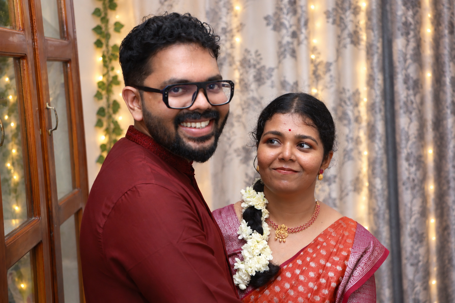 Arjun and Gayathri