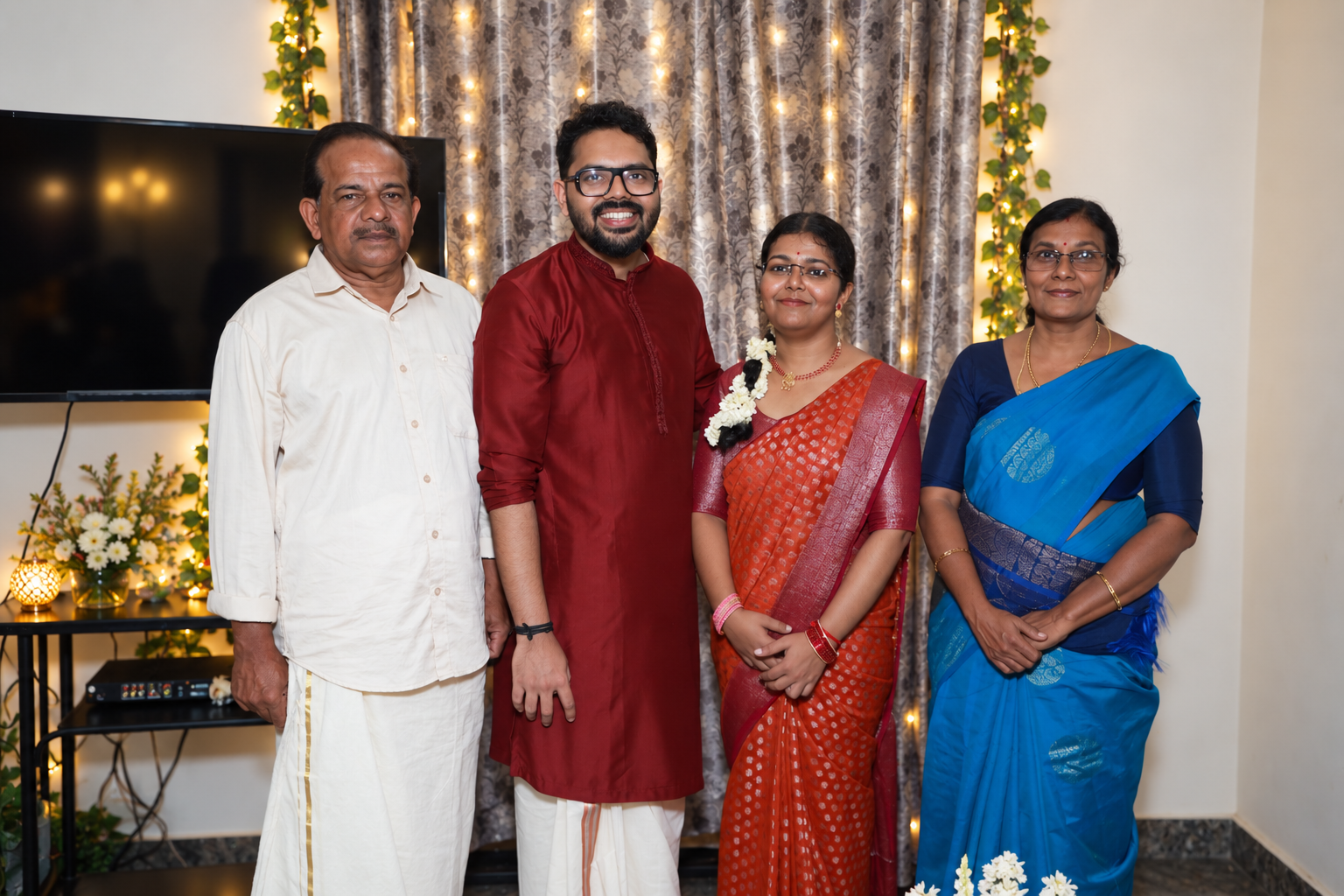 Arjun and Gayathri