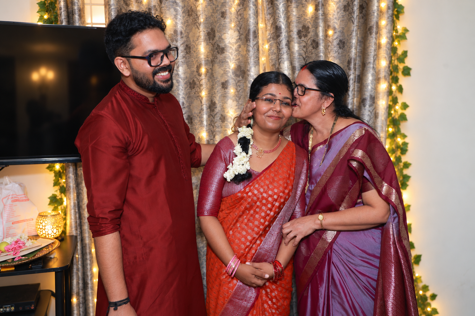 Arjun and Gayathri