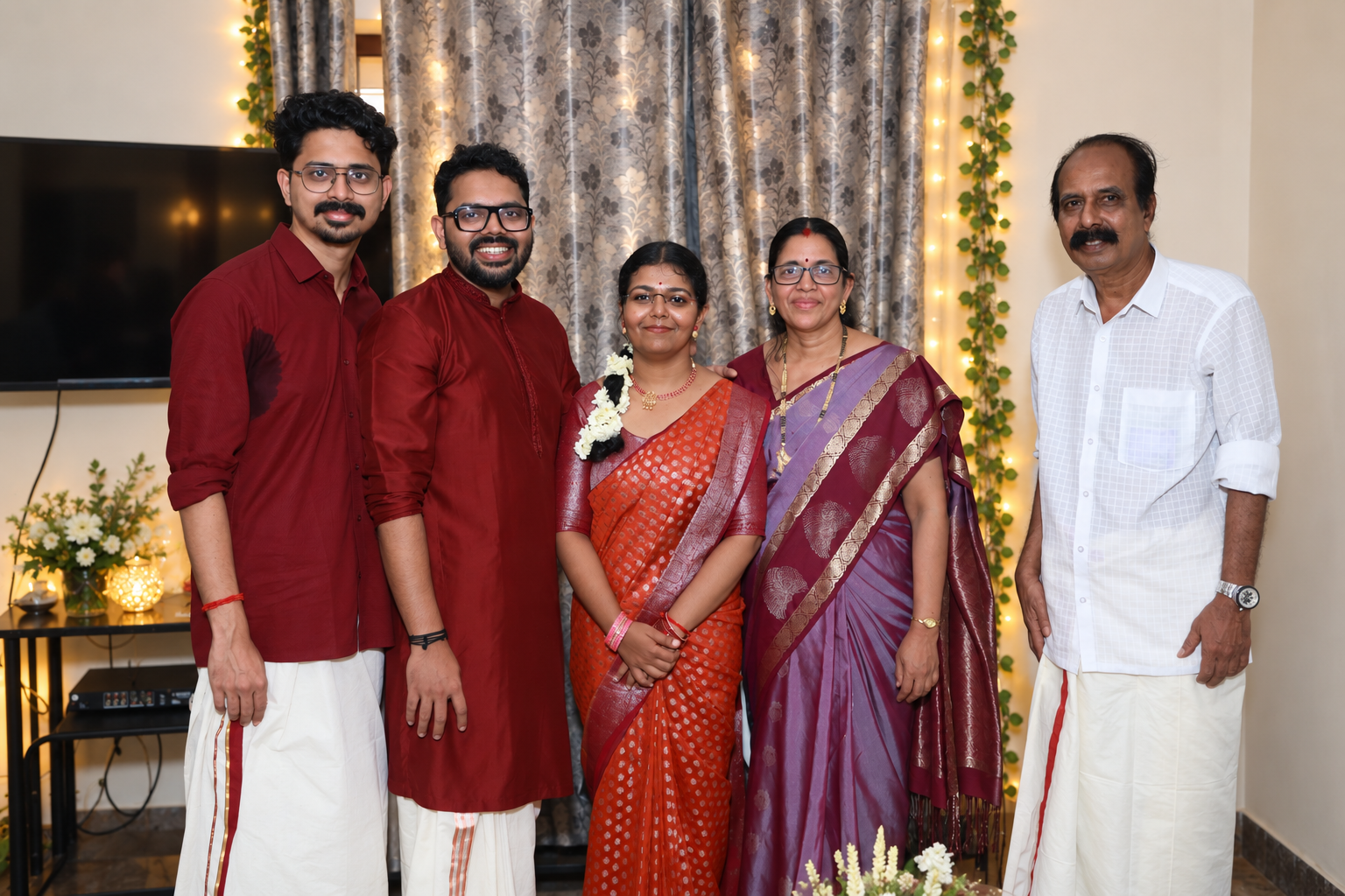 Arjun and Gayathri